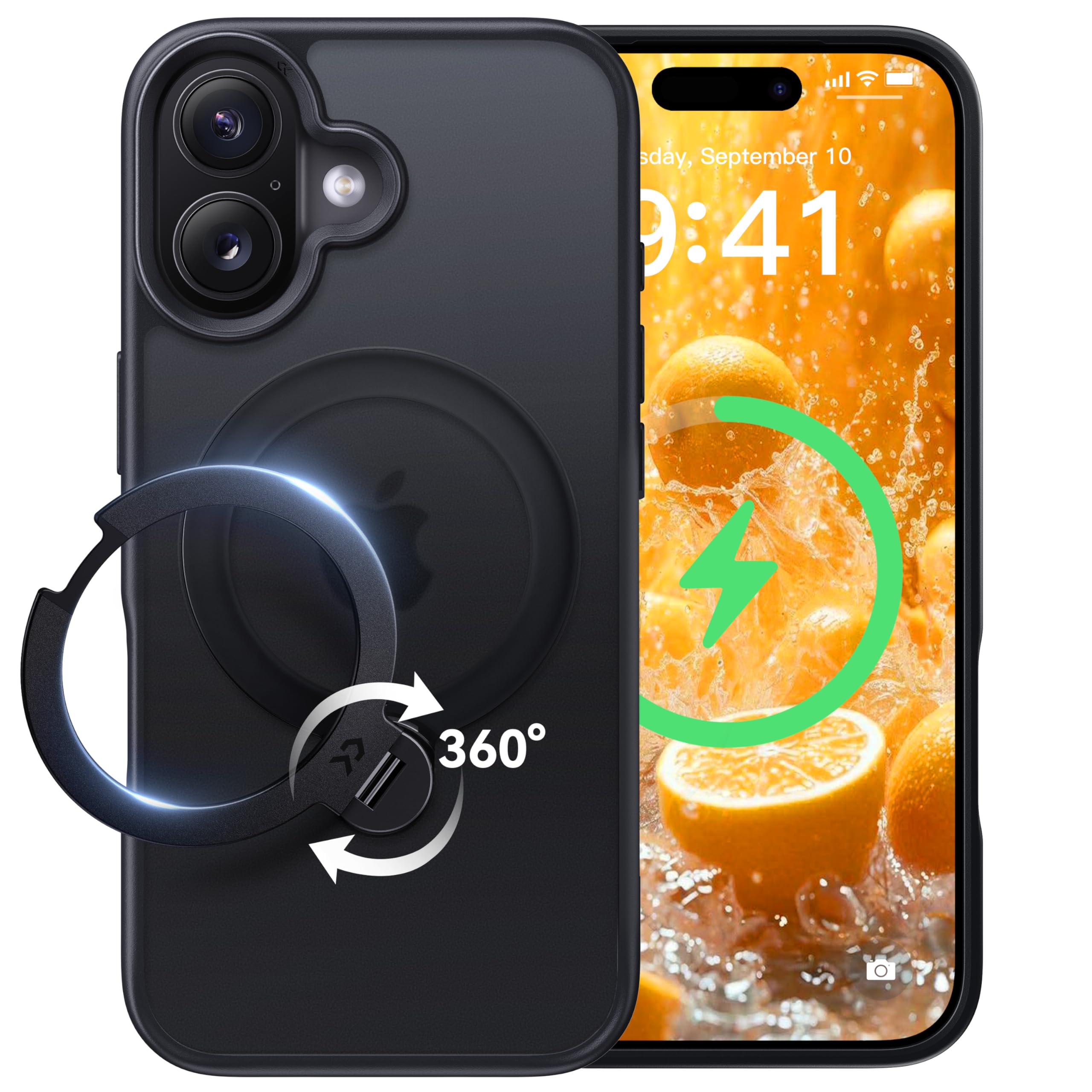 Amazon.co.jp: 【2026最高傑作&定点360度回転】CASEKOO iPhone 17 用